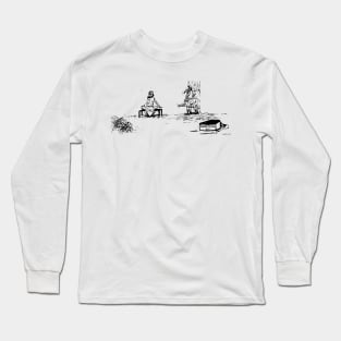 Zoo Humour - Cartoon 0010 - transparent Long Sleeve T-Shirt